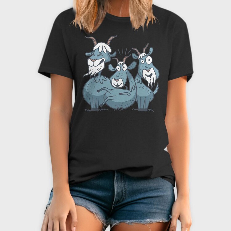 Crazygoats, Tricou Barbati (Unisex)