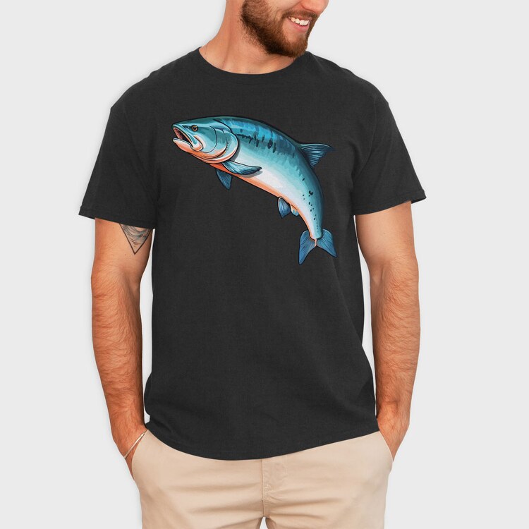 Fish 2, Tricou Barbati (Unisex)