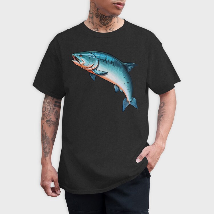 Fish 2, Tricou Barbati (Unisex)