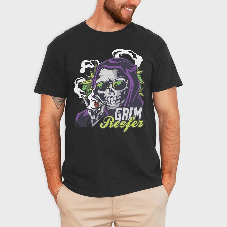 Grim Reefer, Tricou Barbati (Unisex)