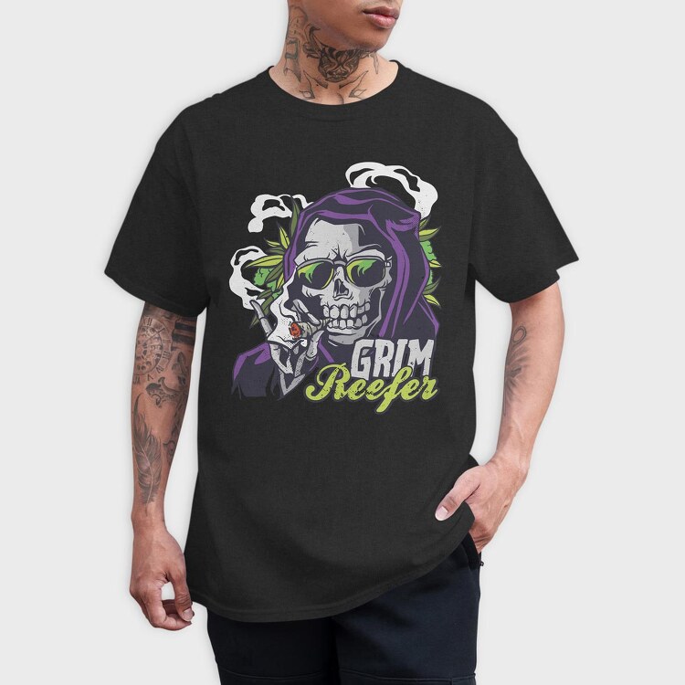 Grim Reefer, Tricou Barbati (Unisex)