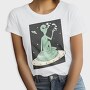 Marijuana Weed Alien, Tricou Femei