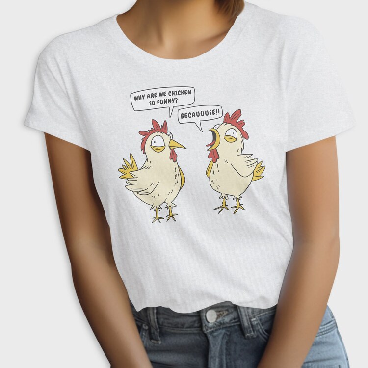 Crazy Funny Chickens, Tricou Femei