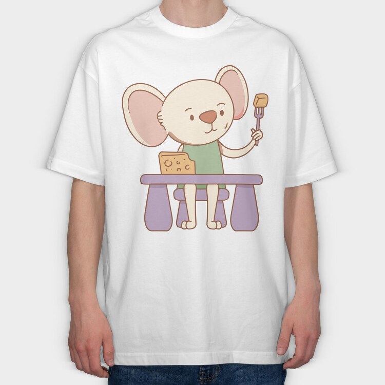 Kawaii Koala Feast, Tricou Oversize Barbati (Unisex)