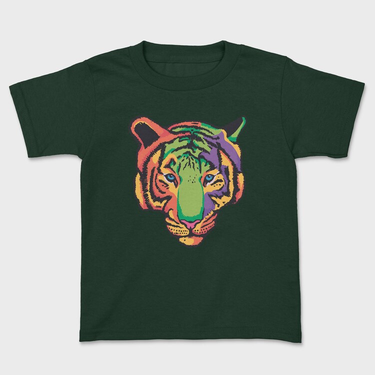 Colorful Tiger, Tricou Copii