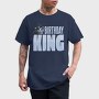 Birthday King, Tricou Barbati (Unisex)