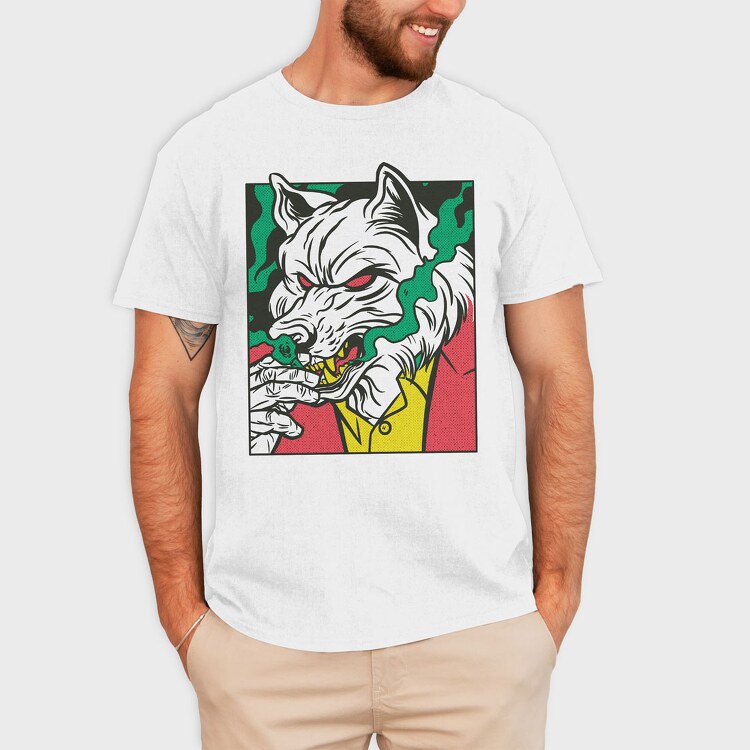 Wolf Smoke Comics, Tricou Barbati (Unisex)