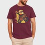 Dirt Bike Cartoon, Tricou Barbati (Unisex)