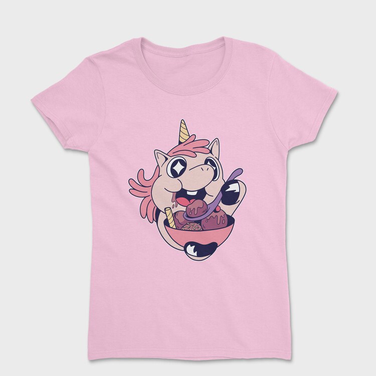Unicorn Icecream, Tricou Femei