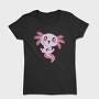 Kawaii Gaming Axolotl Gamer, Tricou Femei