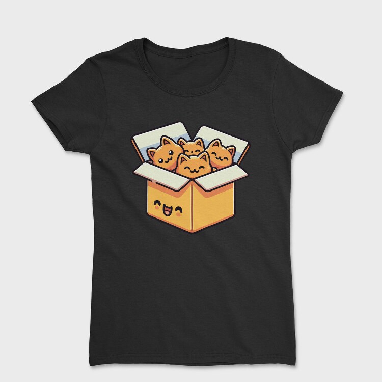 Kitten Nuggets Box, Tricou Femei