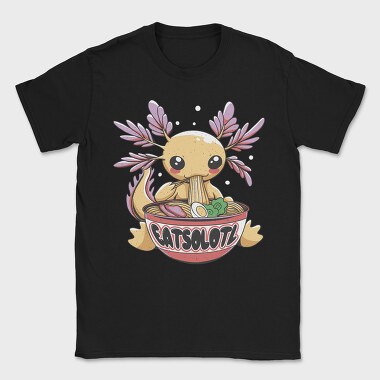 Kawaii Ramen Axolotl, Tricou Barbati (Unisex)