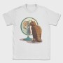 Cat Tiger Reflection Kitty Mirror, Tricou Barbati (Unisex)