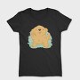 Kawaii Golden Retriever Dog, Tricou Femei