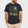 Starry Night Bigfoot, Tricou Barbati (Unisex)