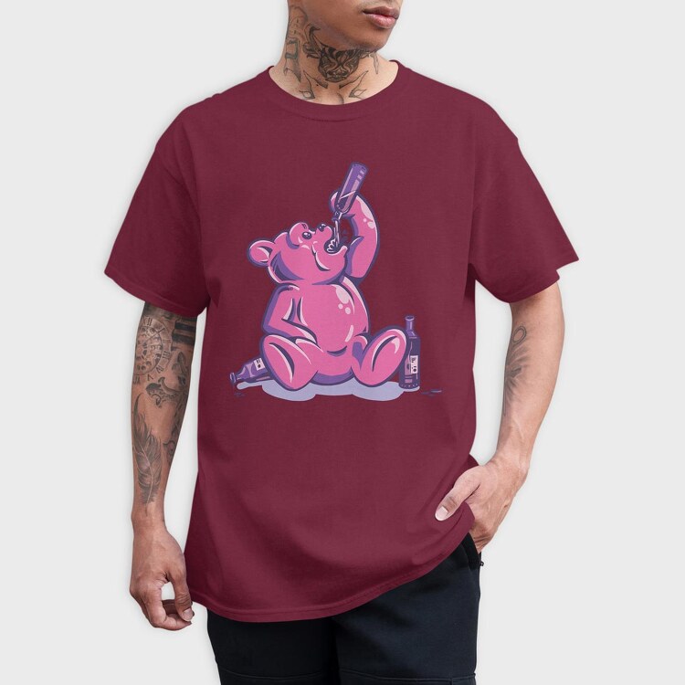 Gummy Bear Wine, Tricou Barbati (Unisex)