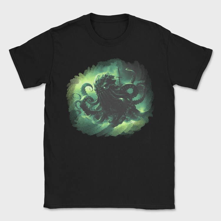 Kraken Monster, Tricou Barbati (Unisex)