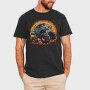 Halloween Monster Truck, Tricou Barbati (Unisex)