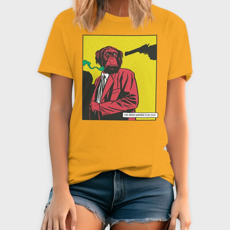 Monkey Gun Comics, Tricou Barbati (Unisex)