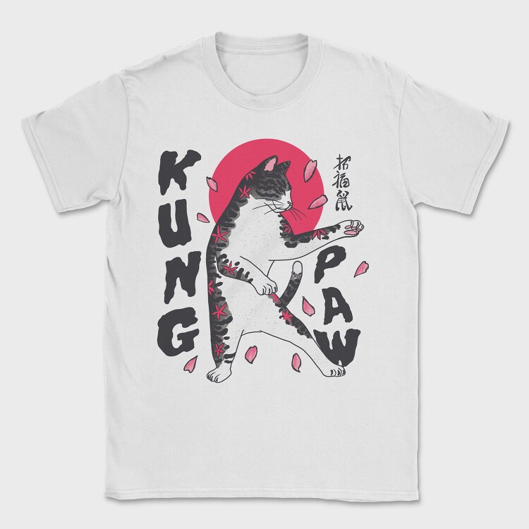 Kung Fu Karate Cat, Tricou Barbati (Unisex)