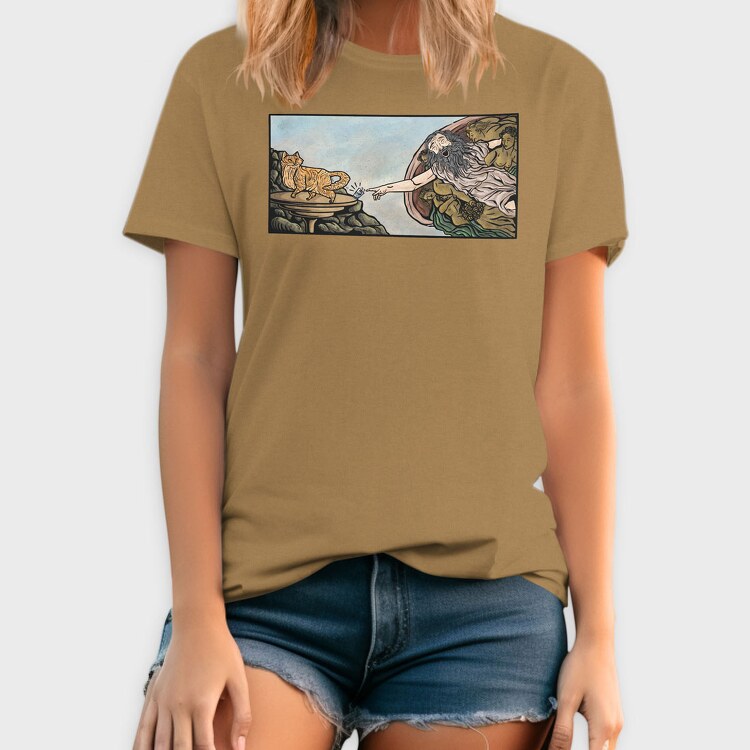 Creation Moment Cat, Tricou Barbati (Unisex)