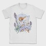 Lavender Fairy Cottagecore, Tricou Barbati (Unisex)