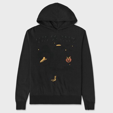 Halloween Seagull Shit Or Treat, Hanorac Oversize Barbati (Unisex)