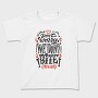 Halloween Vampire Quote We Don'T Bite Much, Tricou Copii