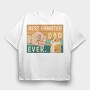 Hamster Pet Quote Dad, Tricou Oversize Barbati (Unisex)