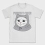 Cat With Grey Hoodie, Tricou Barbati (Unisex)