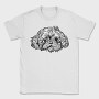 Hand Drawn Dog Face Shihtzu, Tricou Barbati (Unisex)