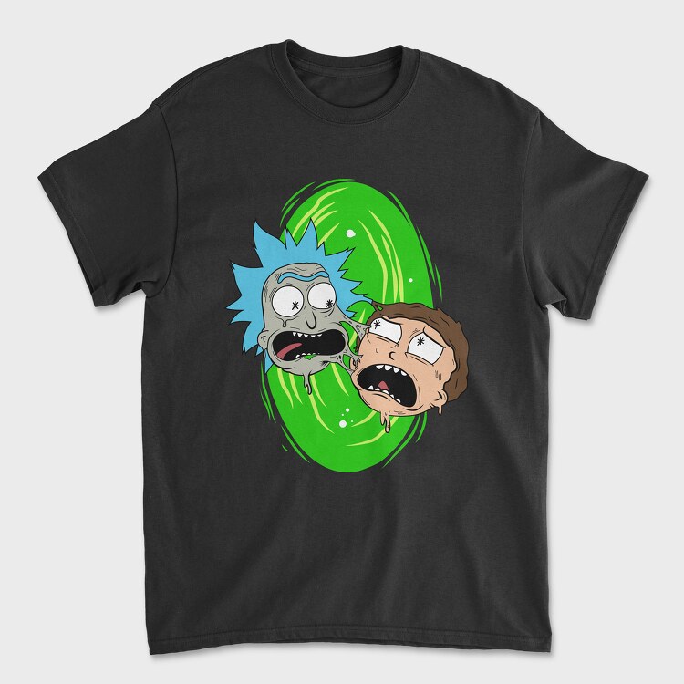 Rick and Morty 40, Tricou Barbati (Unisex)