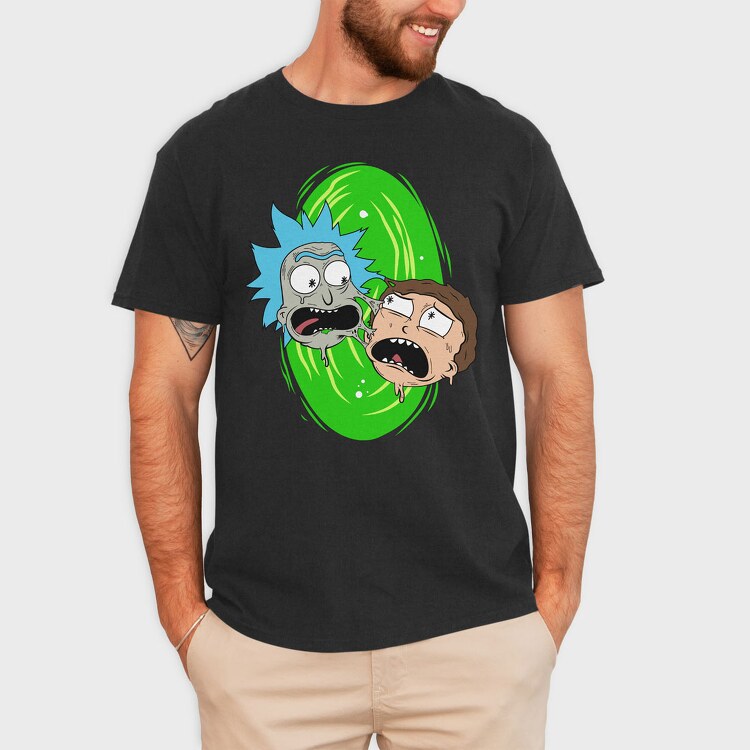 Rick and Morty 40, Tricou Barbati (Unisex)