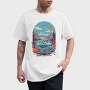 Fish Landscape, Tricou Barbati (Unisex)