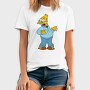 Grandpa Simpson, Tricou Barbati (Unisex)