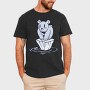 Polar Bear Alone, Tricou Barbati (Unisex)