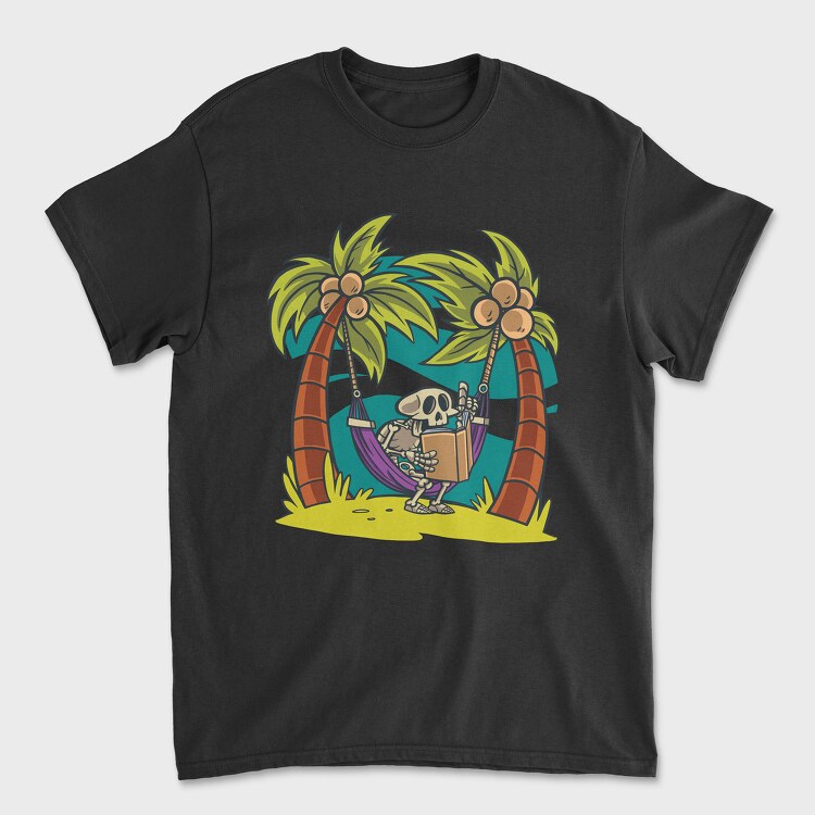 Skull Hamac, Tricou Barbati (Unisex)