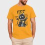Black Cat Anatomy, Tricou Barbati (Unisex)
