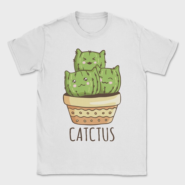 Catctus, Tricou Barbati (Unisex)