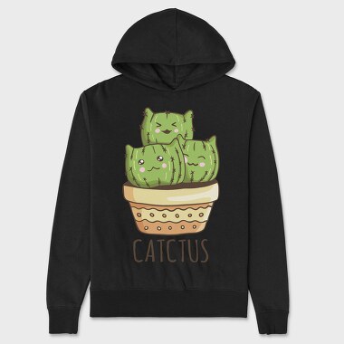 Catctus, Hanorac Oversize Barbati (Unisex)