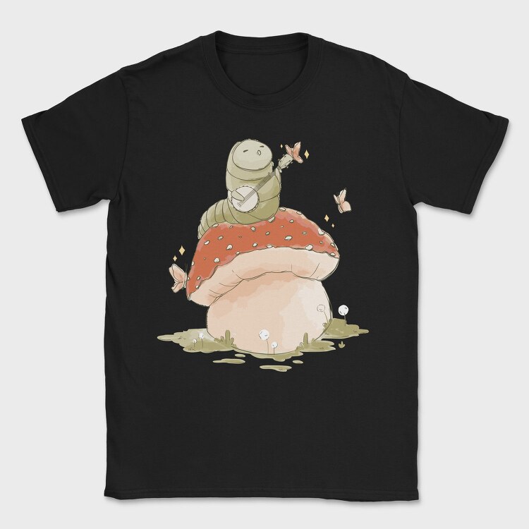 Caterpillar Mushroom, Tricou Barbati (Unisex)