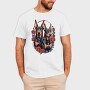 Doberman and Roses, Tricou Barbati (Unisex)