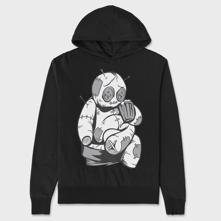 Voodoo Beer, Hanorac Oversize Barbati (Unisex)