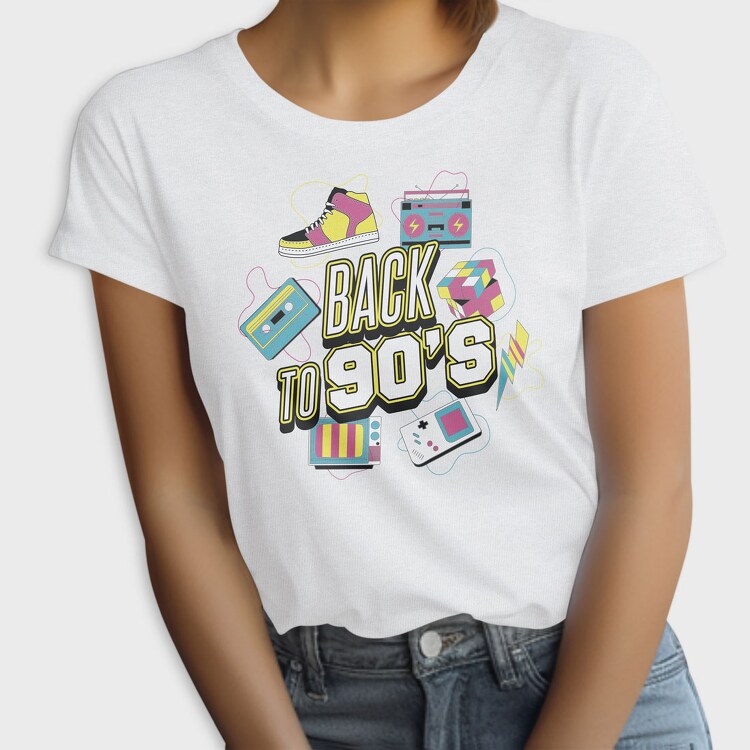 Back to 90 S, Tricou Femei