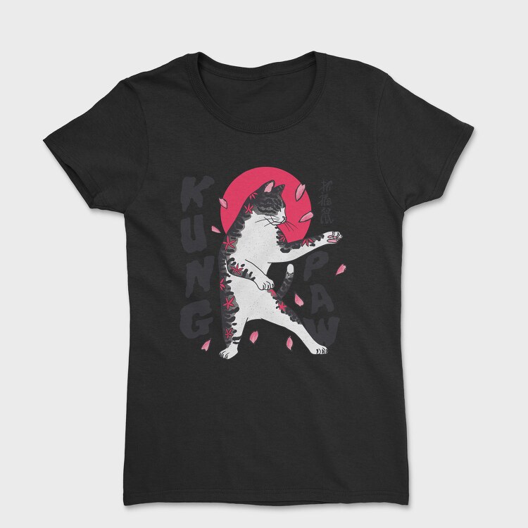 Kung Fu Karate Cat, Tricou Femei