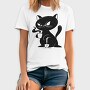 Black Cat Coffee, Tricou Barbati (Unisex)