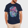 Trippy Mushroom, Tricou Barbati (Unisex)
