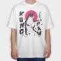 Kung Fu Karate Cat, Tricou Oversize Barbati (Unisex)