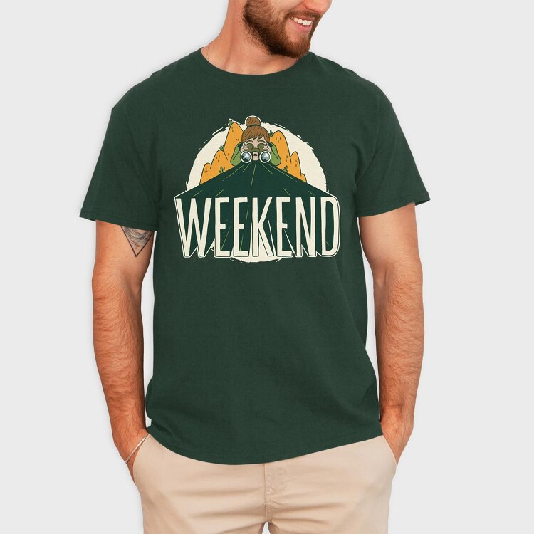Weekend, Tricou Barbati (Unisex)
