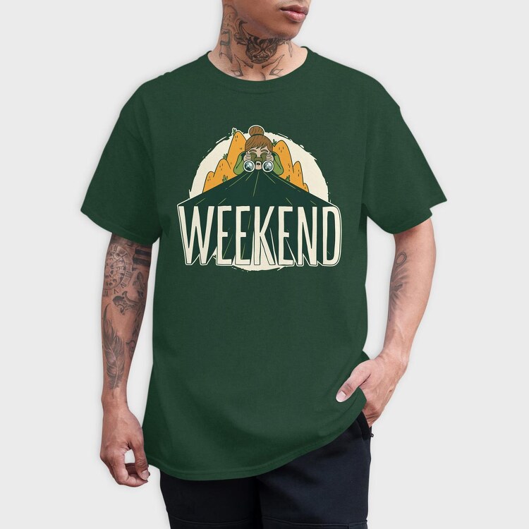 Weekend, Tricou Barbati (Unisex)